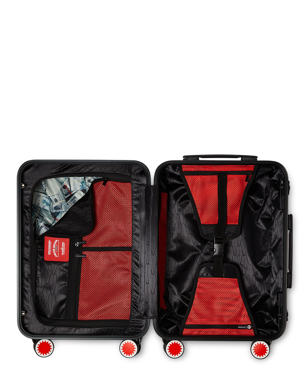 Limited Edition DREAMY TECHNICOLOR SHARKNAUTICS HARDSHELL CARRY-ON LUGGAGE