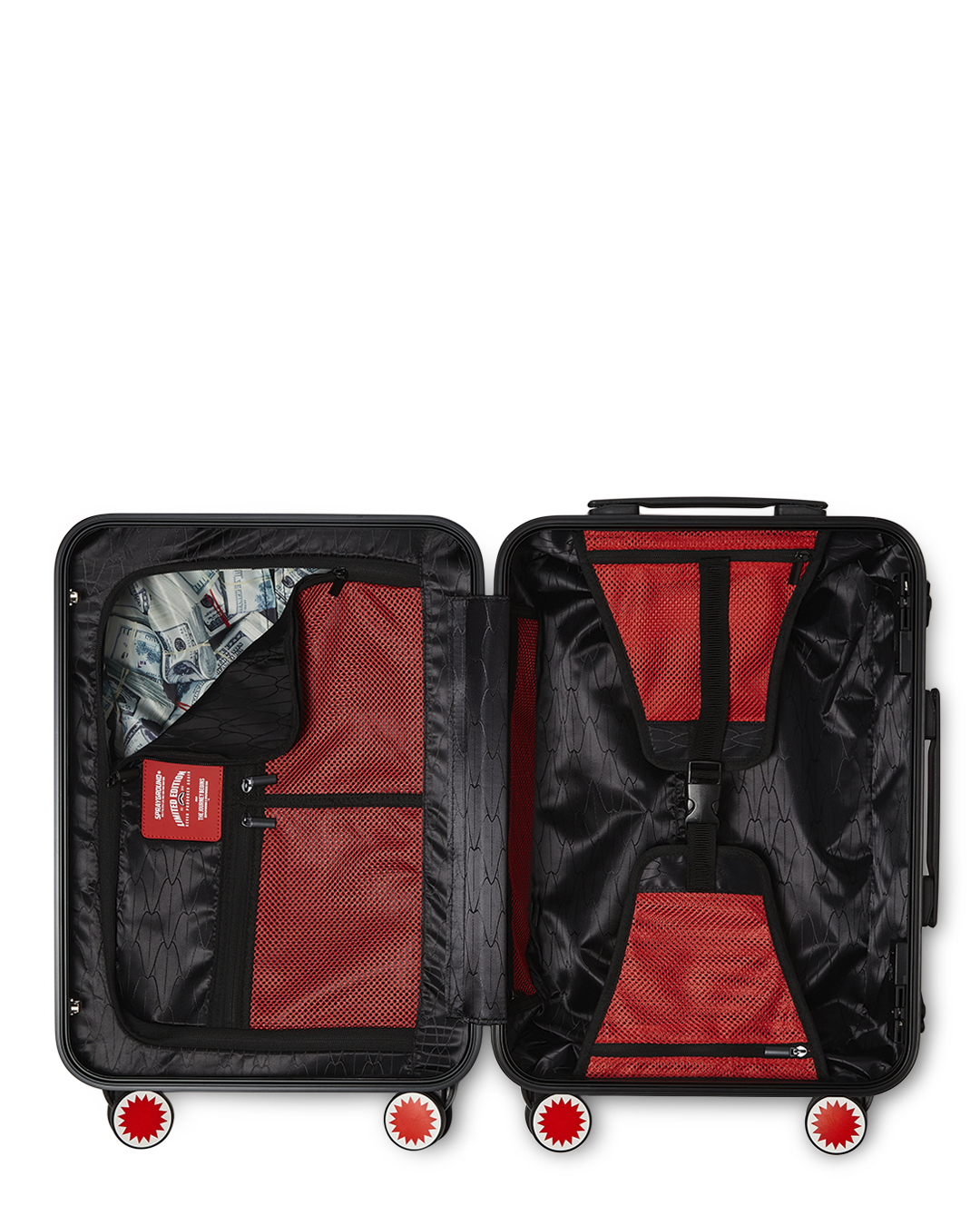 Limited Edition DREAMY TECHNICOLOR SHARKNAUTICS HARDSHELL CARRY-ON LUGGAGE