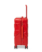 Limited Edition MOLDED SHARKITECTURE RED HARDSHELL CARRY-ON LUGGAGE