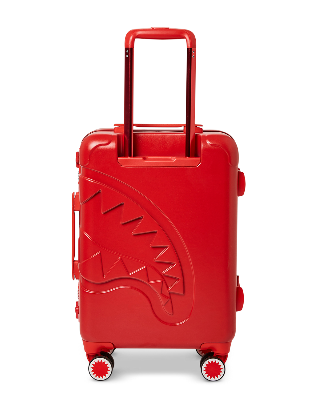 Limited Edition MOLDED SHARKITECTURE RED HARDSHELL CARRY-ON LUGGAGE