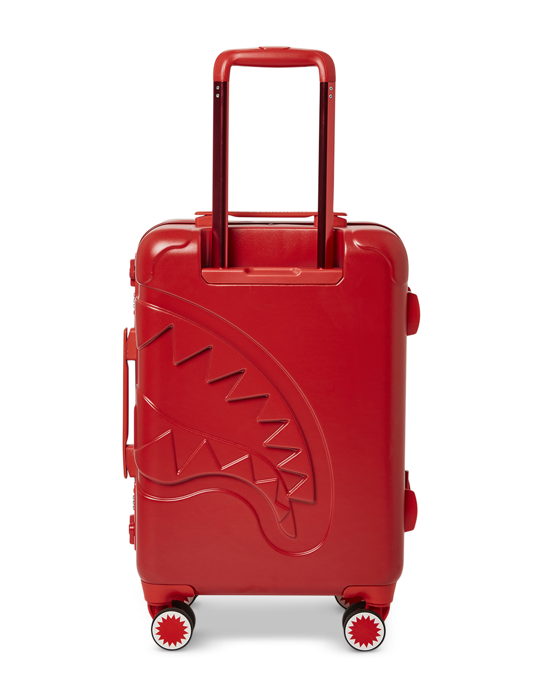 Limited Edition MOLDED SHARKITECTURE RED HARDSHELL CARRY-ON LUGGAGE