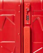 Limited Edition MOLDED SHARKITECTURE RED HARDSHELL CARRY-ON LUGGAGE