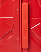 Limited Edition MOLDED SHARKITECTURE RED HARDSHELL CARRY-ON LUGGAGE