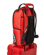 Limited Edition MOLDED SHARKITECTURE RED HARDSHELL CARRY-ON LUGGAGE