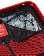 Limited Edition MOLDED SHARKITECTURE RED HARDSHELL CARRY-ON LUGGAGE