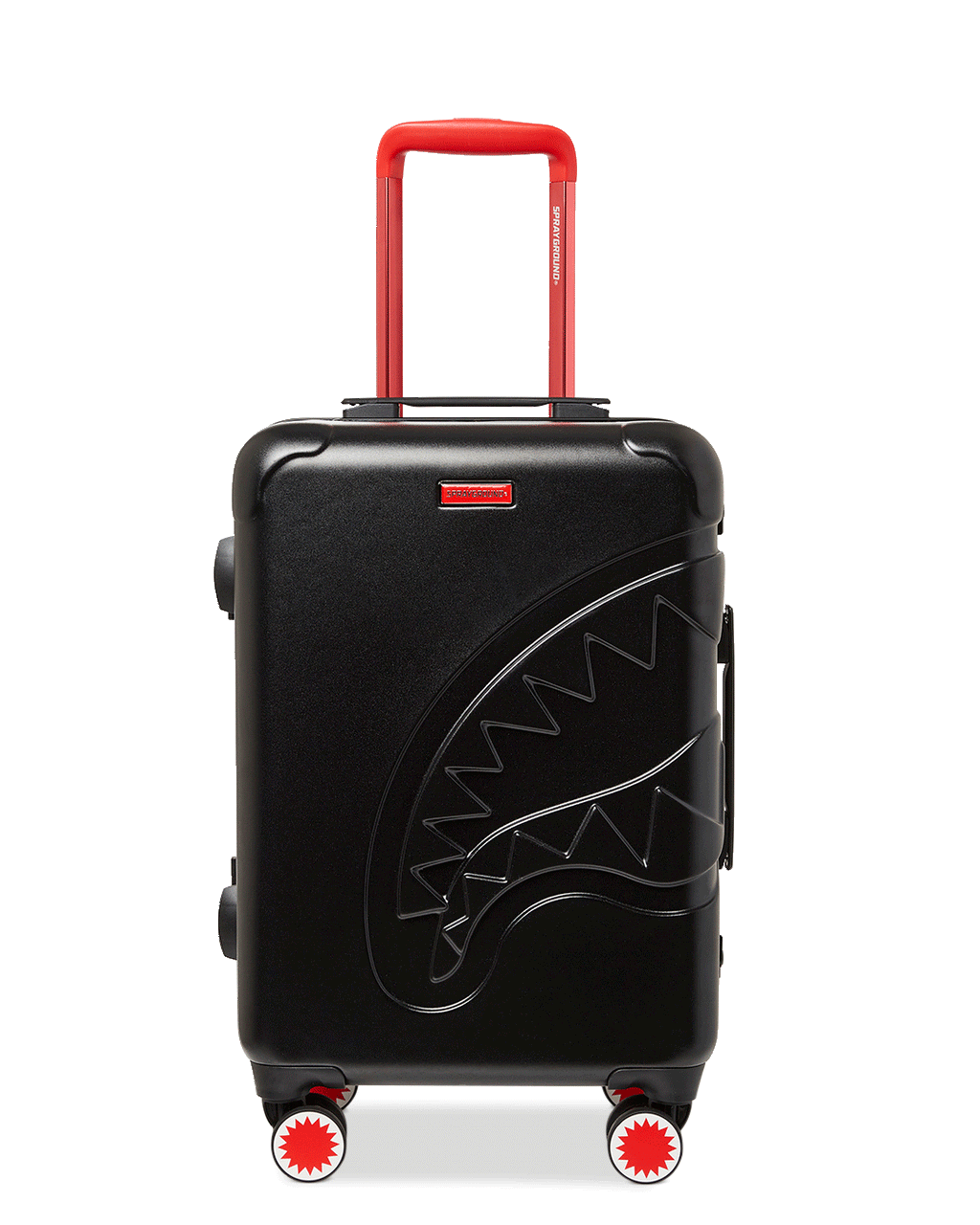 Limited Edition MOLDED SHARKITECTURE BLACK HARDSHELL CARRY-ON LUGGAGE