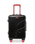 Limited Edition MOLDED SHARKITECTURE BLACK HARDSHELL CARRY-ON LUGGAGE