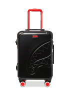 Limited Edition MOLDED SHARKITECTURE BLACK HARDSHELL CARRY-ON LUGGAGE