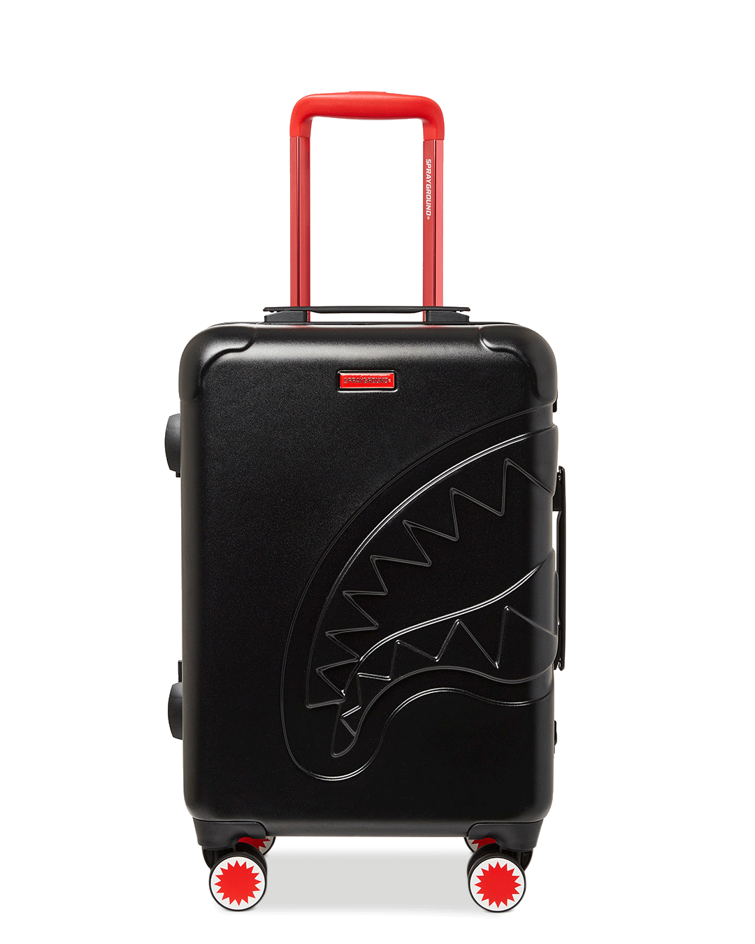 Limited Edition MOLDED SHARKITECTURE BLACK HARDSHELL CARRY-ON LUGGAGE
