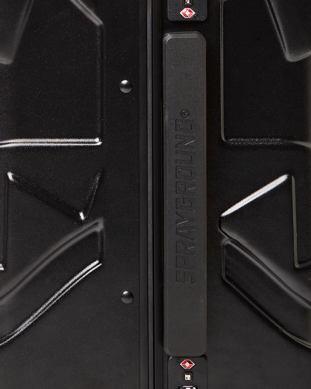 Limited Edition MOLDED SHARKITECTURE BLACK HARDSHELL CARRY-ON LUGGAGE