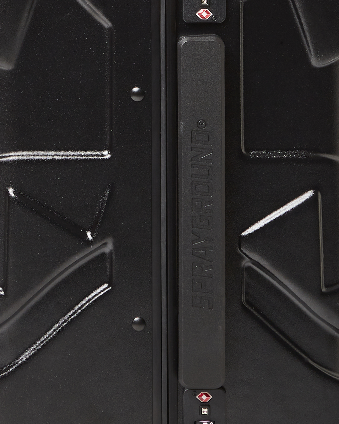 Limited Edition MOLDED SHARKITECTURE BLACK HARDSHELL CARRY-ON LUGGAGE