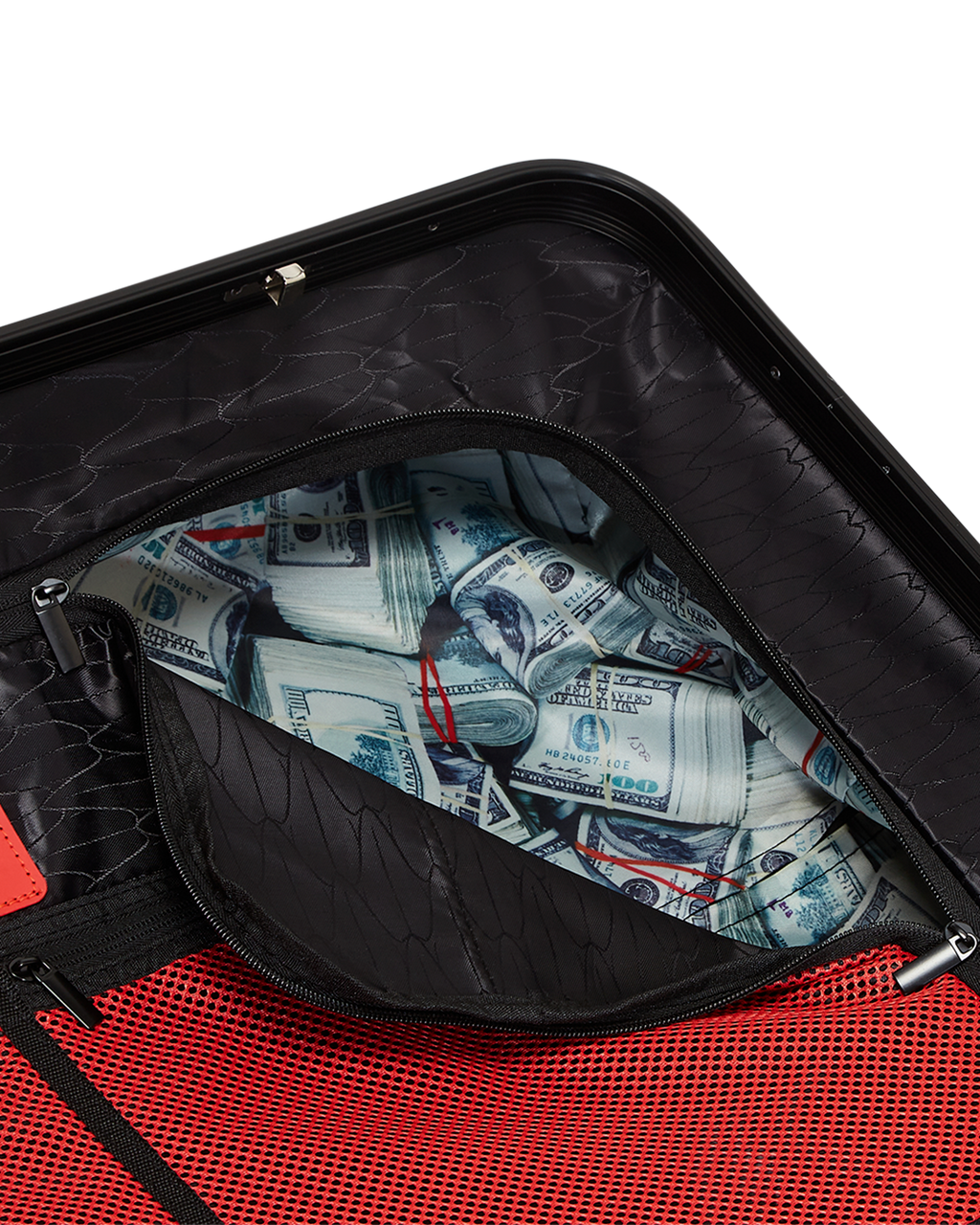 Limited Edition MOLDED SHARKITECTURE BLACK HARDSHELL CARRY-ON LUGGAGE