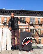 Limited Edition SPRAYGATTI REVV SHARKNAUTICS HARDSHELL FULL-SIZE LUGGAGE