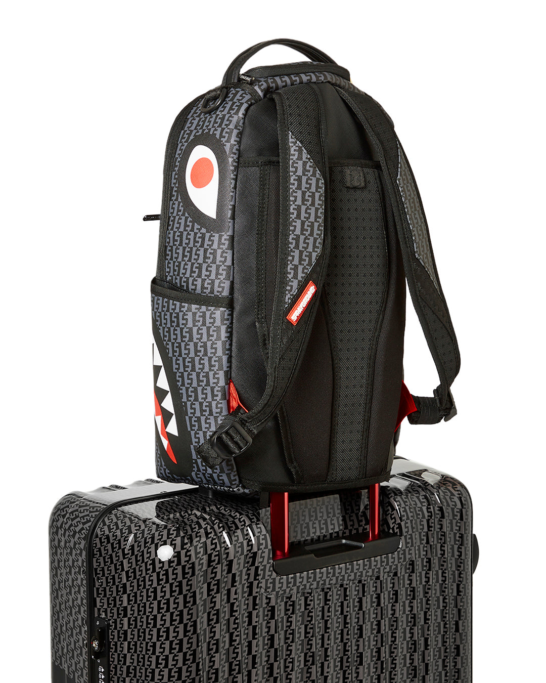 Limited Edition SPRAYGATTI REVV SHARKNAUTICS HARDSHELL FULL-SIZE LUGGAGE