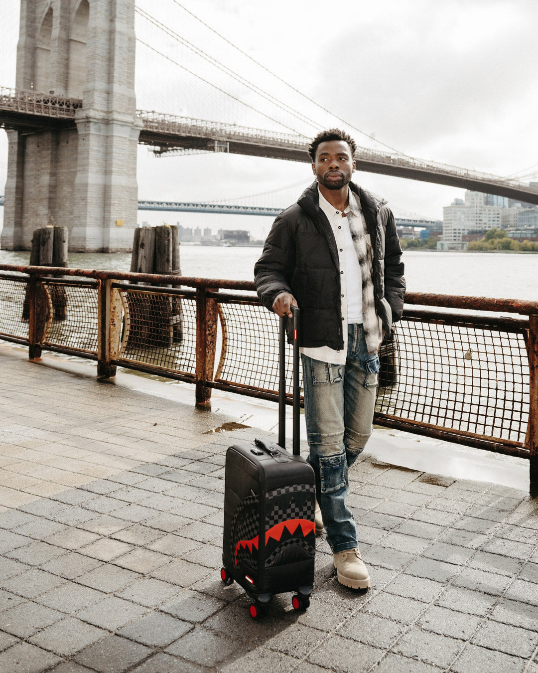 Limited Edition SNOWWSTORM PUFFER IMPERIAL CARRY-ON LUGGAGE