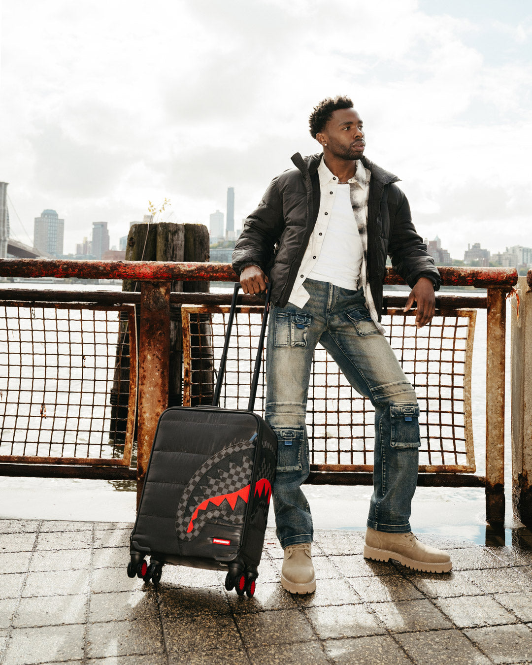 Limited Edition SNOWWSTORM PUFFER IMPERIAL CARRY-ON LUGGAGE