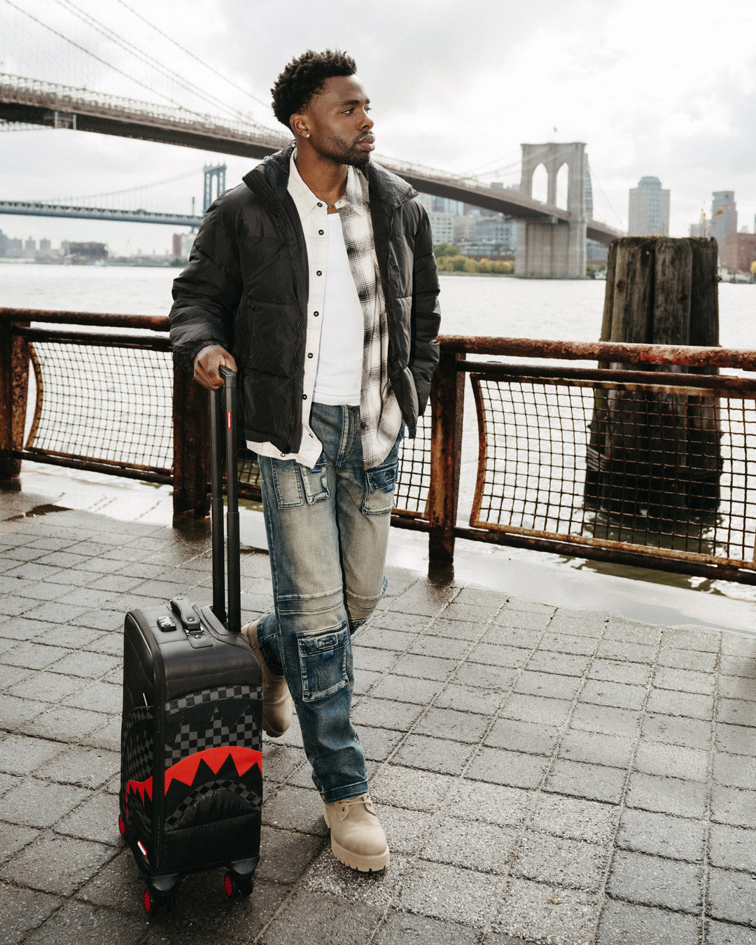 Limited Edition SNOWWSTORM PUFFER IMPERIAL CARRY-ON LUGGAGE