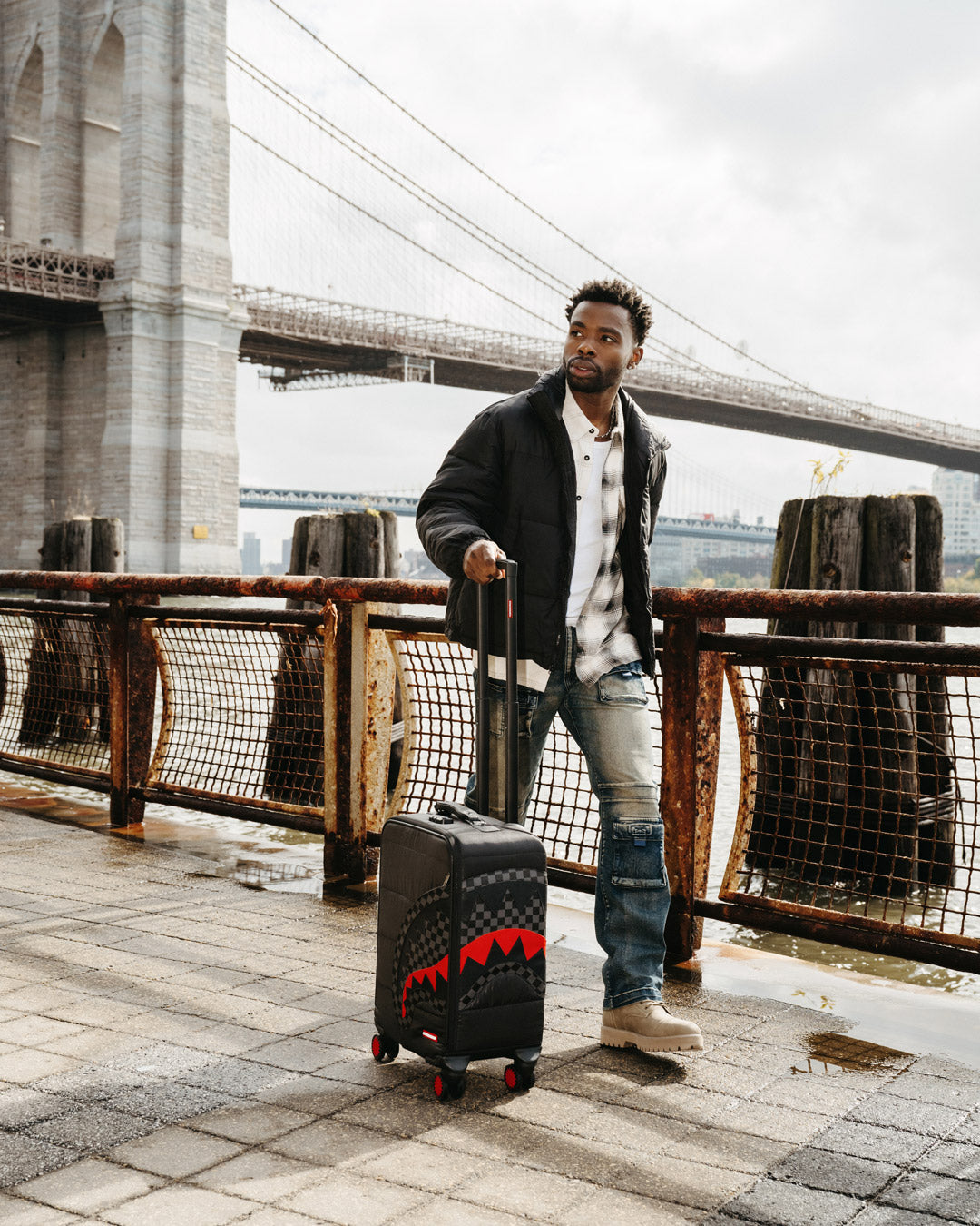 Limited Edition SNOWWSTORM PUFFER IMPERIAL CARRY-ON LUGGAGE