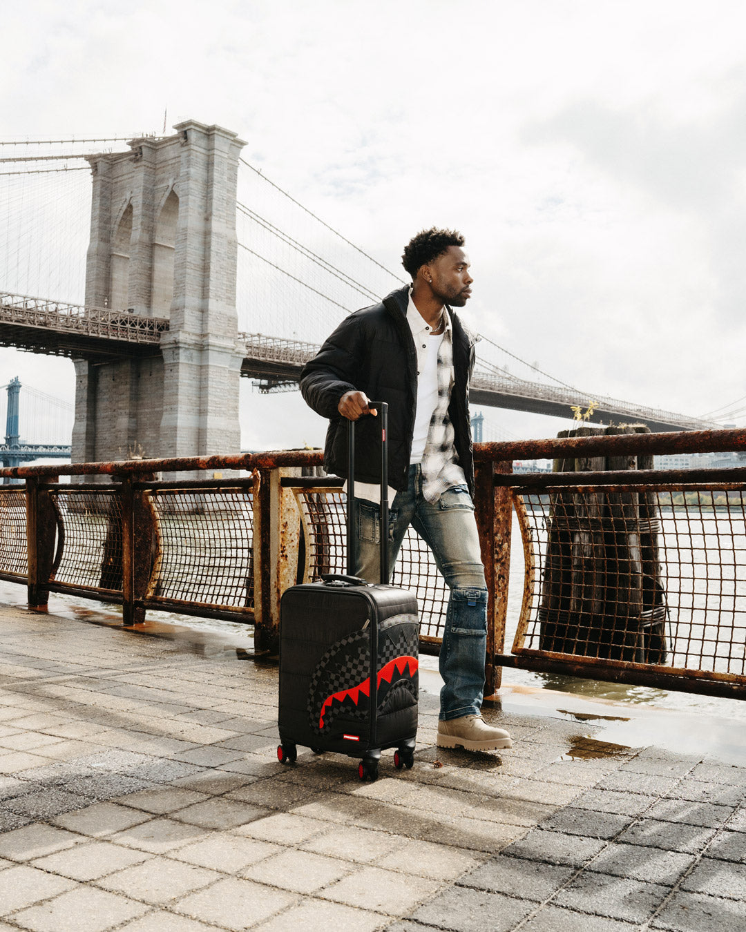 Limited Edition SNOWWSTORM PUFFER IMPERIAL CARRY-ON LUGGAGE