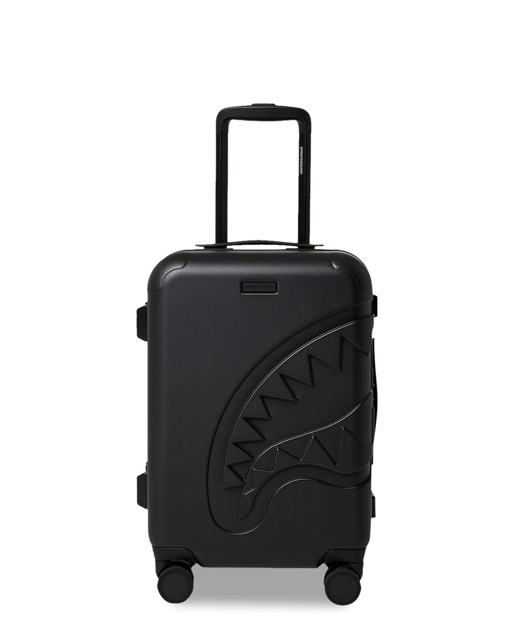 Limited Edition THE JOURNEY BEGINS SHARKITECTURE CARRY-ON LUGGAGE BLACK WITH EXTRA STICKERS