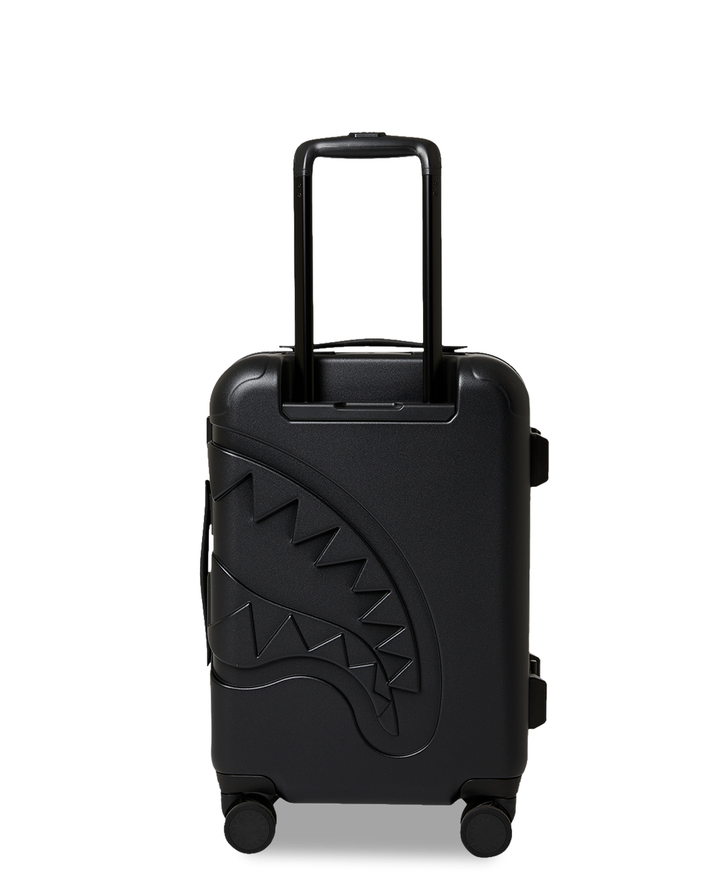 Limited Edition THE JOURNEY BEGINS SHARKITECTURE CARRY-ON LUGGAGE BLACK WITH EXTRA STICKERS