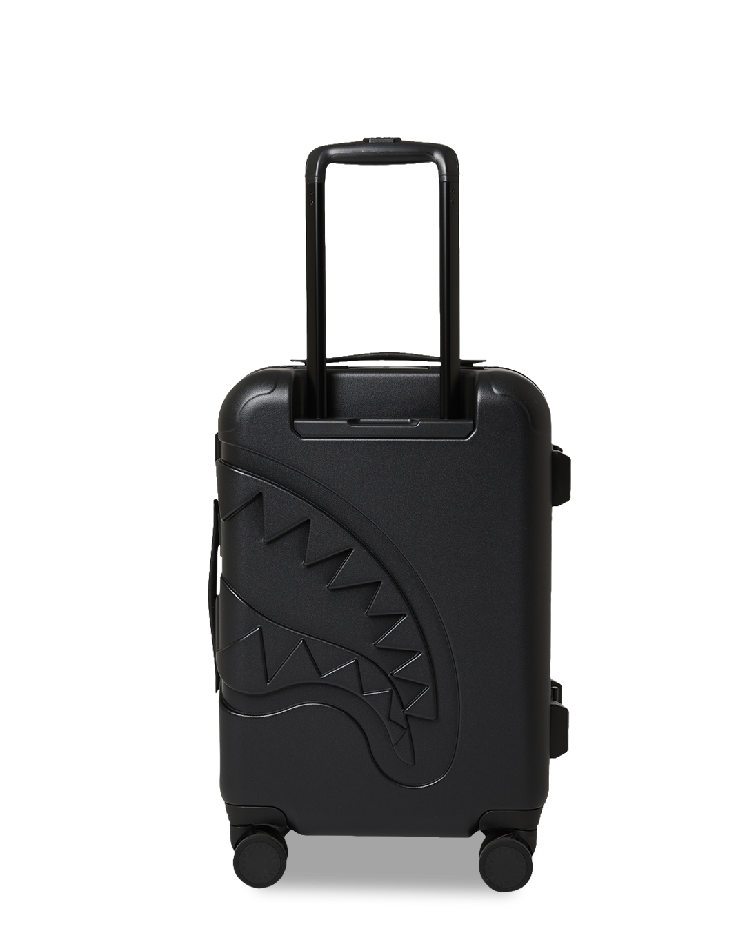 Limited Edition THE JOURNEY BEGINS SHARKITECTURE CARRY-ON LUGGAGE BLACK WITH EXTRA STICKERS