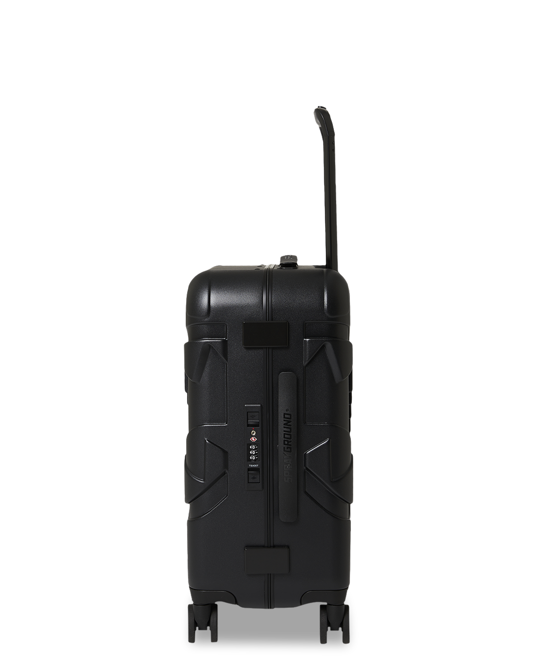 Limited Edition THE JOURNEY BEGINS SHARKITECTURE CARRY-ON LUGGAGE BLACK WITH EXTRA STICKERS