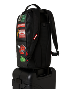 Limited Edition THE JOURNEY BEGINS SHARKITECTURE CARRY-ON LUGGAGE BLACK WITH EXTRA STICKERS