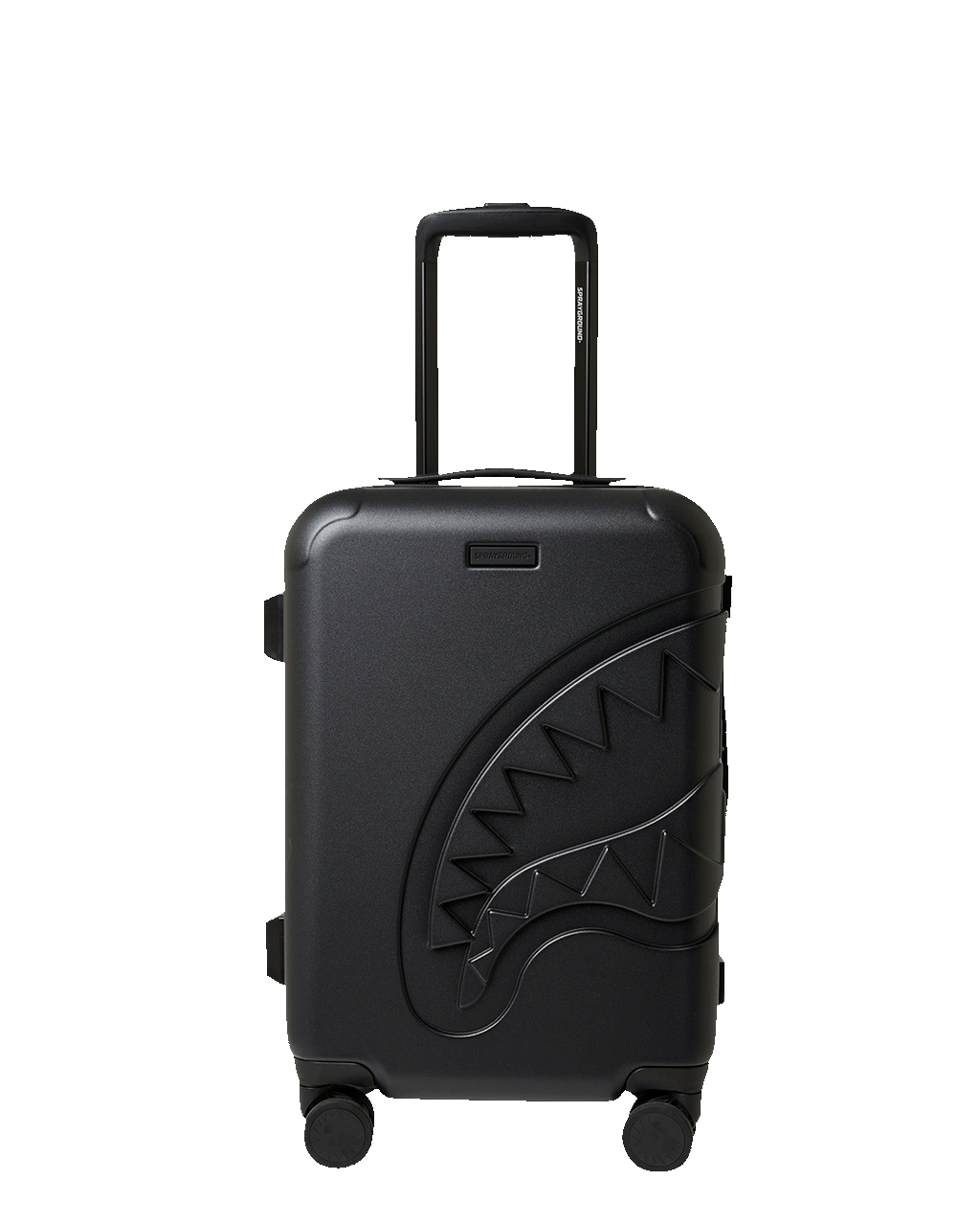 Limited Edition THE JOURNEY BEGINS SHARKITECTURE CARRY-ON LUGGAGE BLACK WITH EXTRA STICKERS