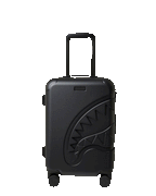 Limited Edition THE JOURNEY BEGINS SHARKITECTURE CARRY-ON LUGGAGE BLACK WITH EXTRA STICKERS