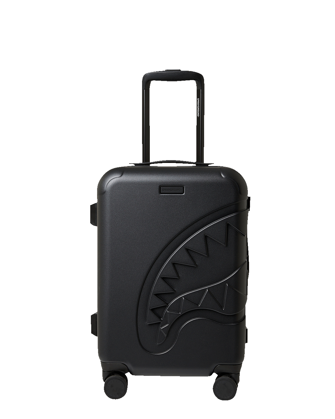 Limited Edition THE JOURNEY BEGINS SHARKITECTURE CARRY-ON LUGGAGE BLACK WITH EXTRA STICKERS
