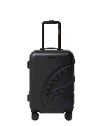 Limited Edition THE JOURNEY BEGINS SHARKITECTURE CARRY-ON LUGGAGE BLACK WITH EXTRA STICKERS