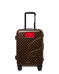 Limited Edition KATANA CHECK BOSS CARRY-ON LUGGAGE