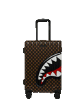 Limited Edition SHARKS IN PARIS GRIN & GRIND CARRY-ON LUGGAGE