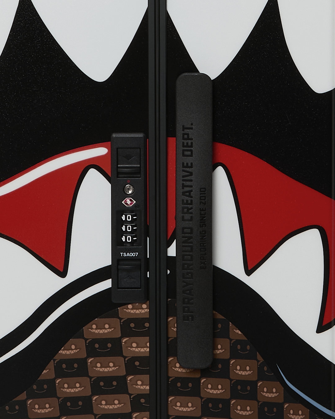 Limited Edition SHARKS IN PARIS GRIN & GRIND FULL-SIZE LUGGAGE