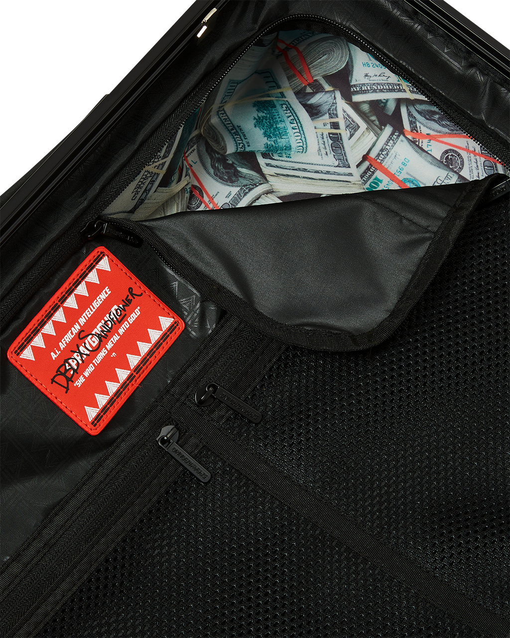 Limited Edition A.I. AFRICAN INTELLIGENCE THE SUNSET RESET CARRY ON LUGGAGE - SANDFLOWER COLLAB