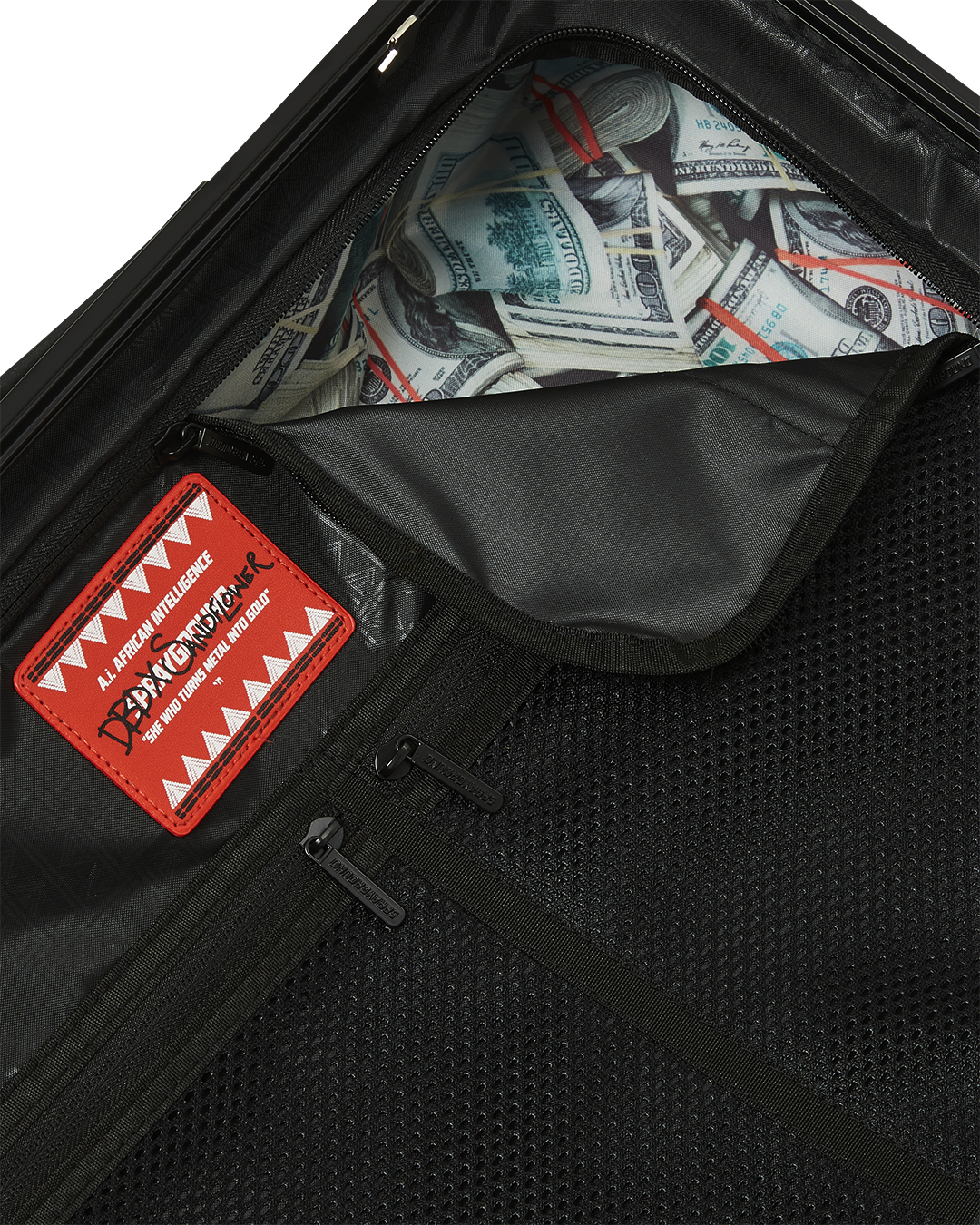 Limited Edition A.I. AFRICAN INTELLIGENCE THE SUNSET RESET CARRY ON LUGGAGE - SANDFLOWER COLLAB