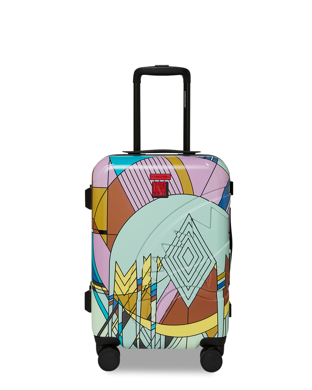 Limited Edition FRANK LLOYD WRIGHT COLLAB FROZEN SPHERES LUGGAGE
