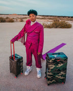 Limited Edition JUNGLE PARIS 29.5 FULL-SIZE SHARKITECTURE LUGGAGE