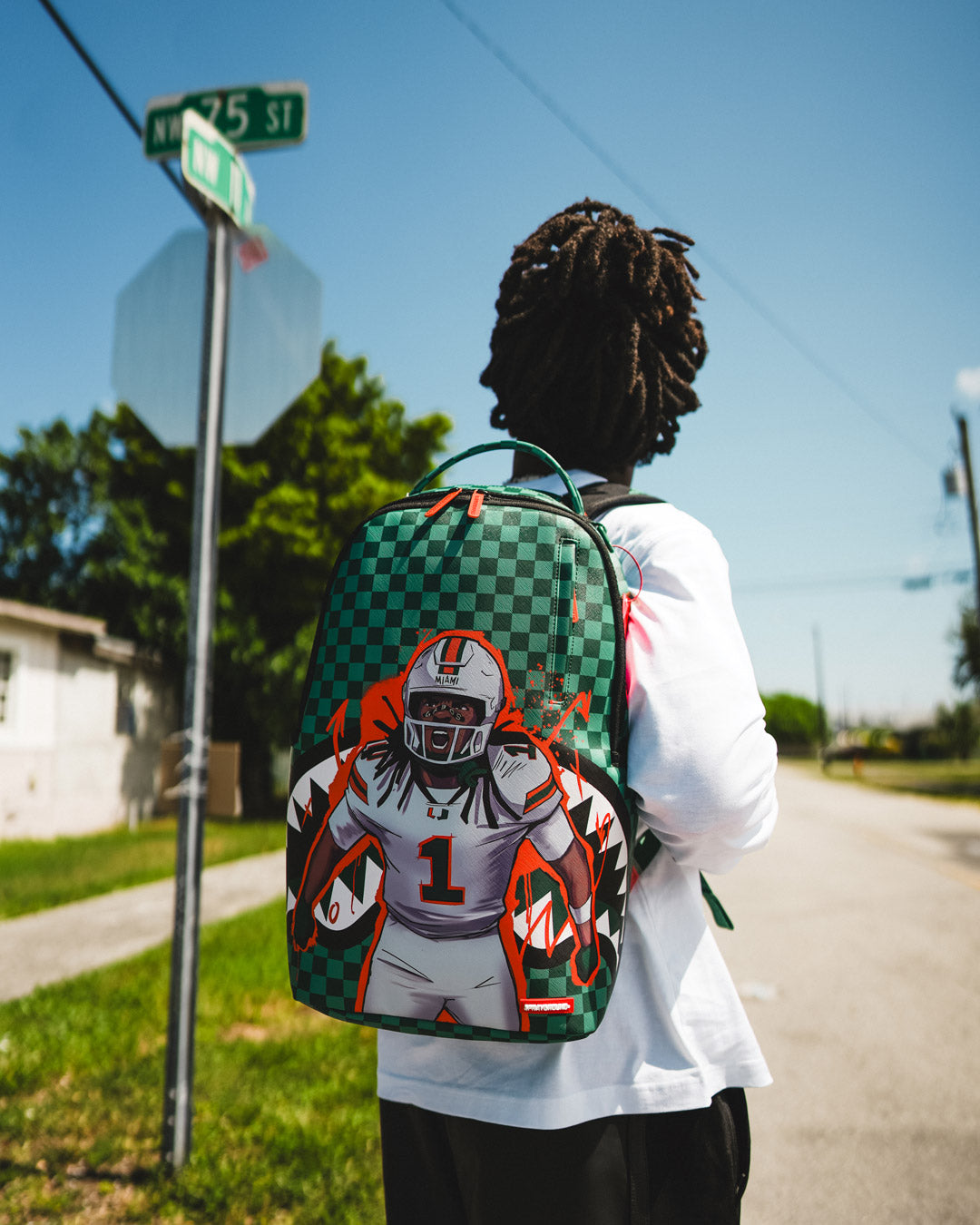 Limited Edition SPRAYGROUND X MALACHI TONEY BACKPACK