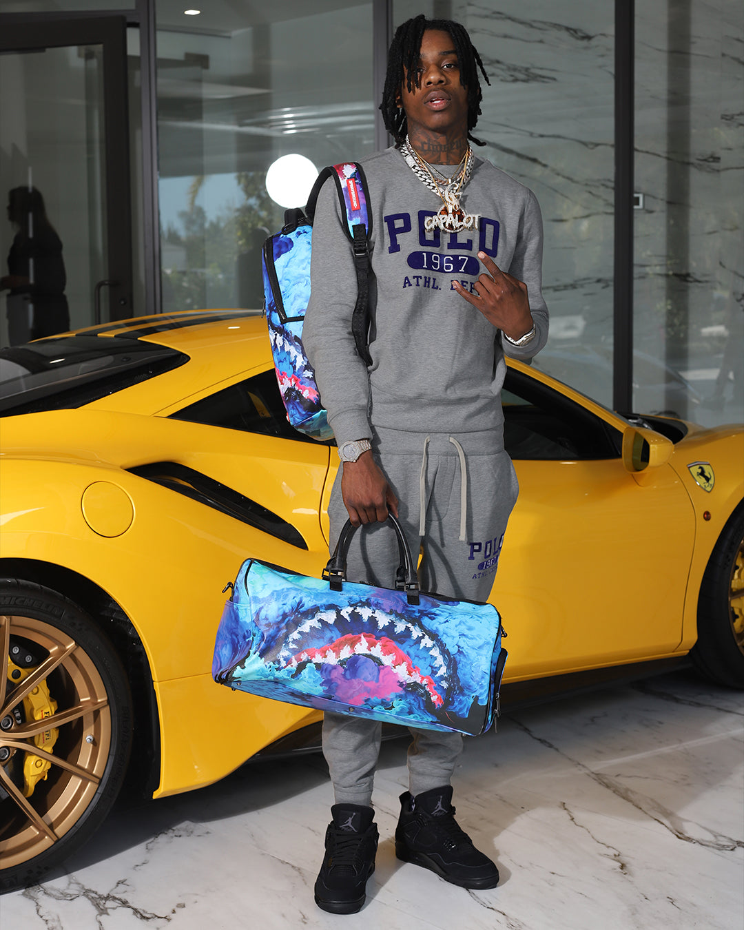Limited Edition COLOR DRIP DUFFLE