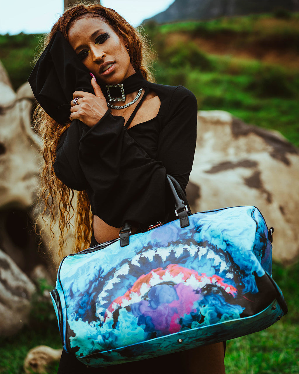 Limited Edition COLOR DRIP DUFFLE