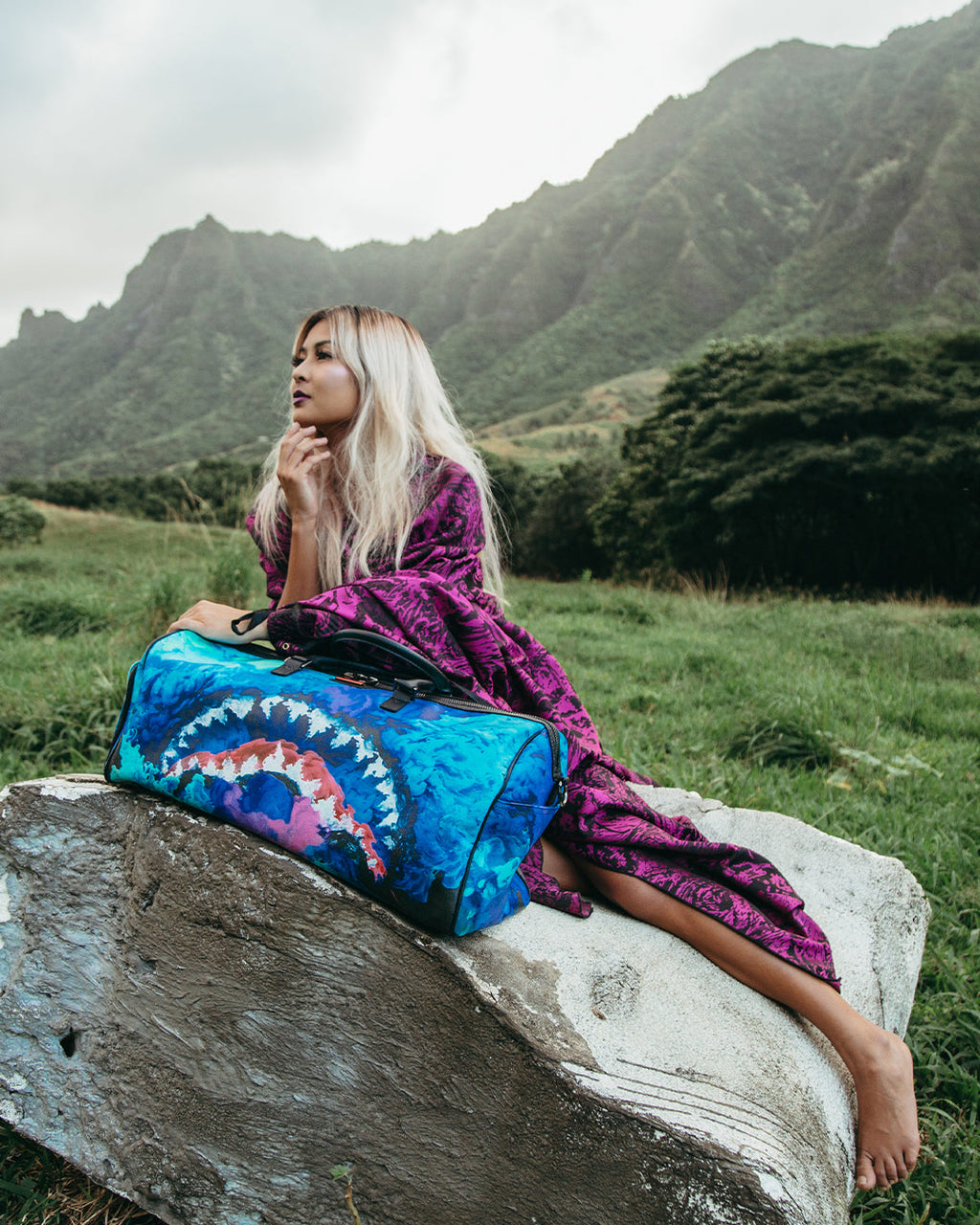 Limited Edition COLOR DRIP DUFFLE