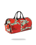 Limited Edition MONEY CAMO RED DUFFLE