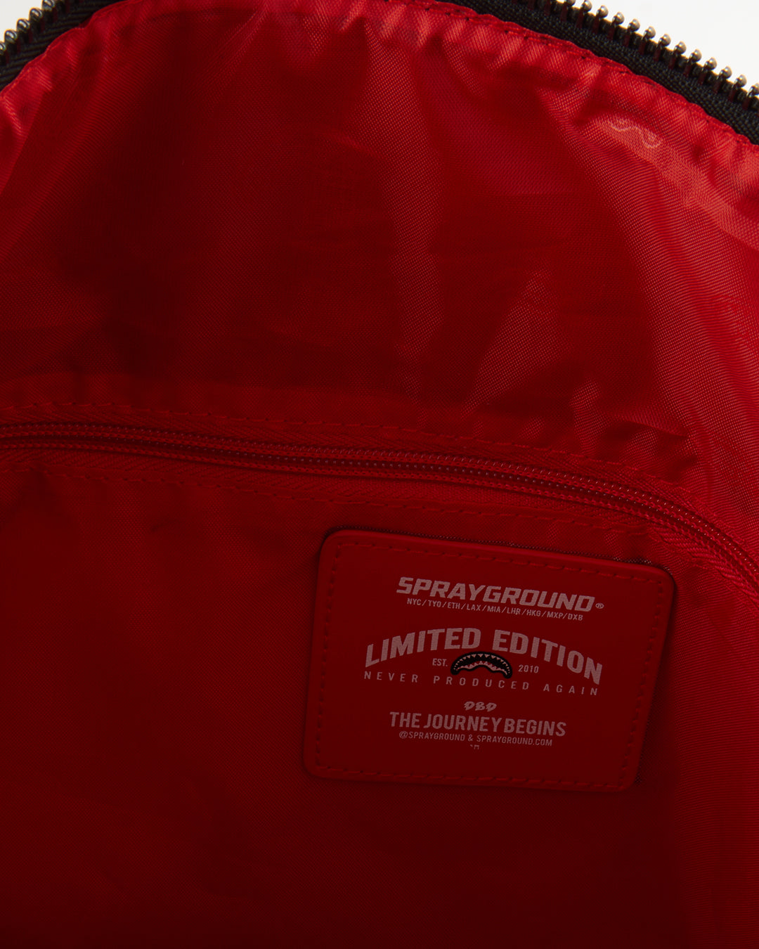 Limited Edition MONEY CAMO RED DUFFLE