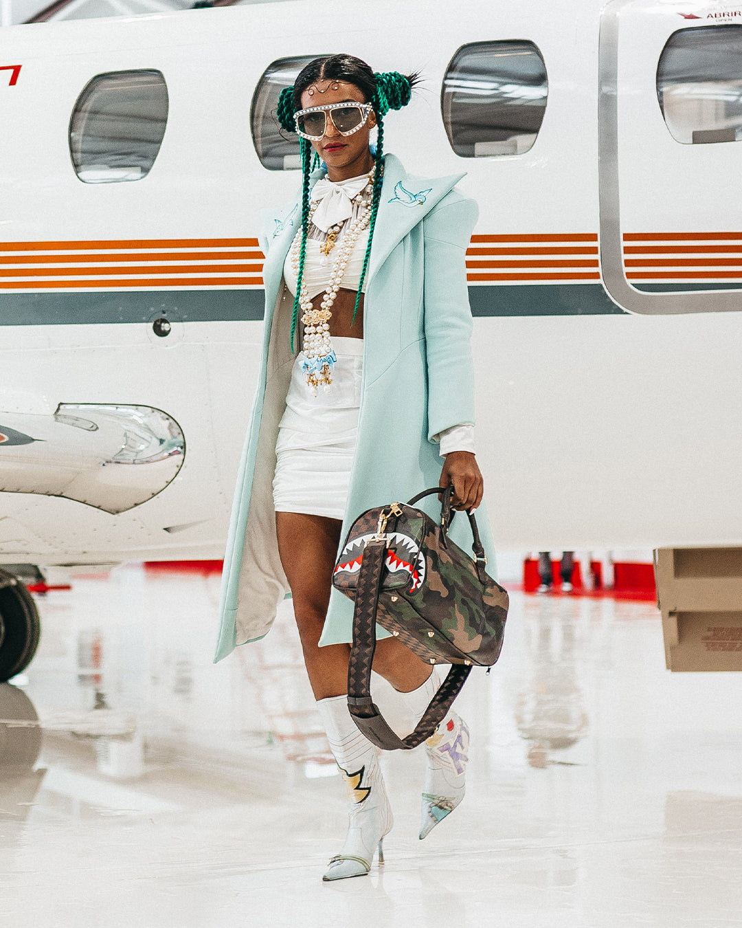Limited Edition JUNGLE PARIS MINI DUFFLE