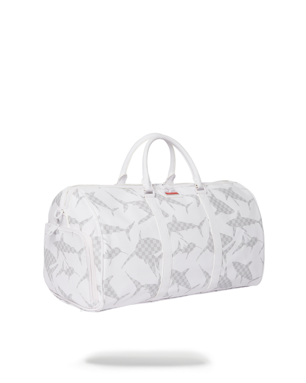 Limited Edition SHARK CHECK WHITE DUFFLE