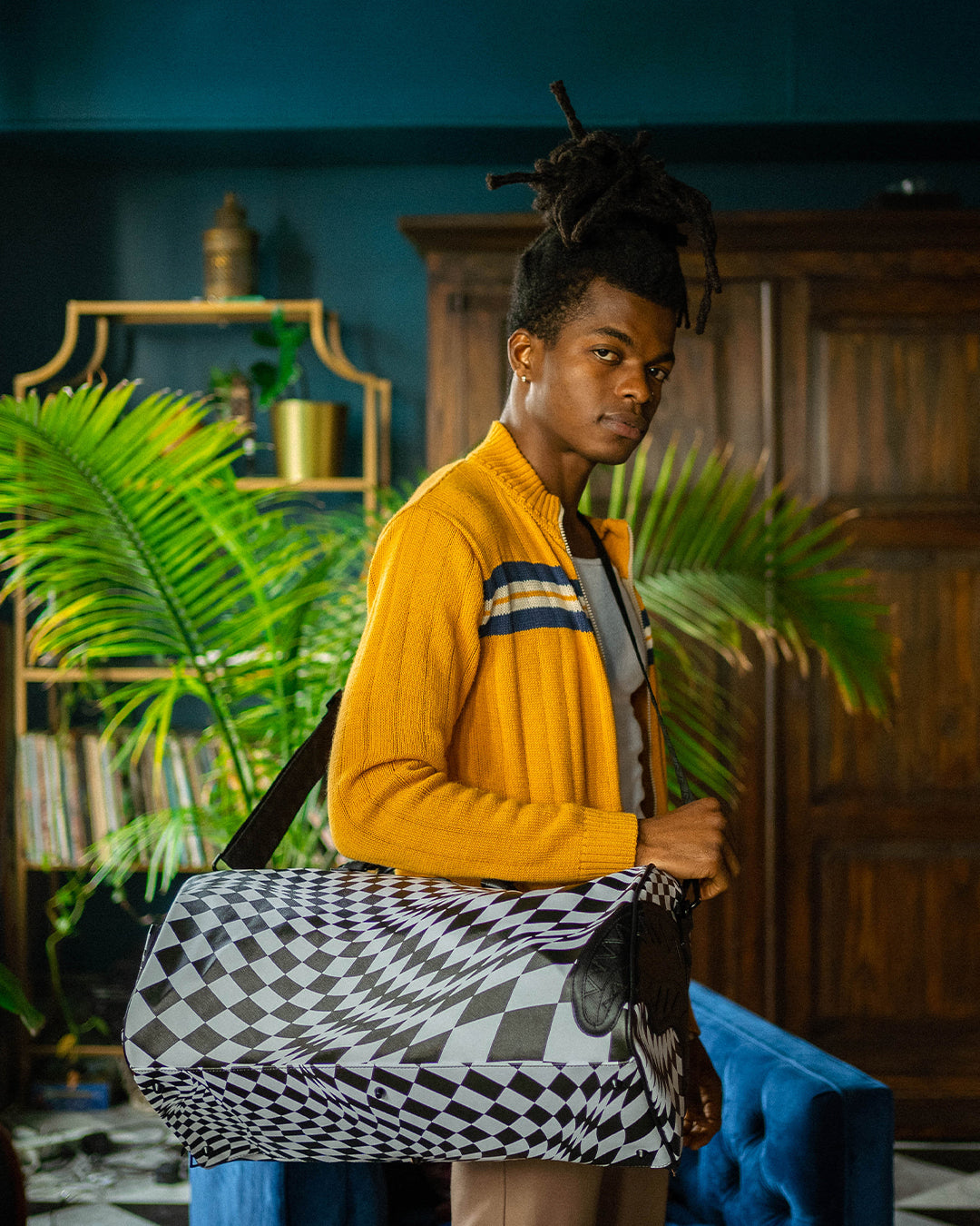 Limited Edition TRIPPY CHECK DUFFLE