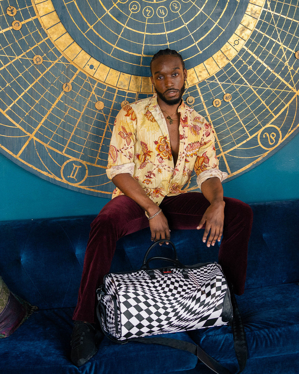 Limited Edition TRIPPY CHECK DUFFLE