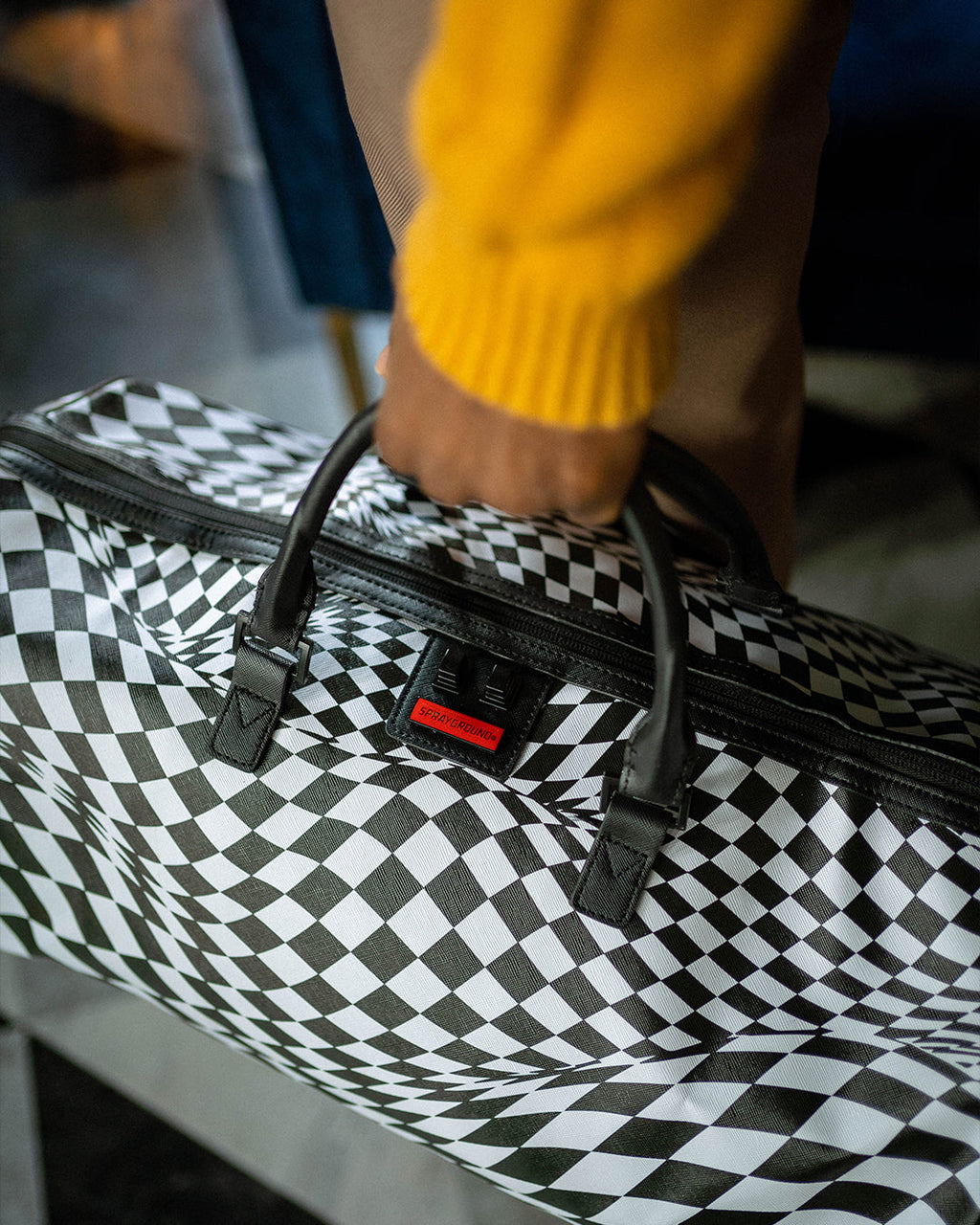 Limited Edition TRIPPY CHECK DUFFLE